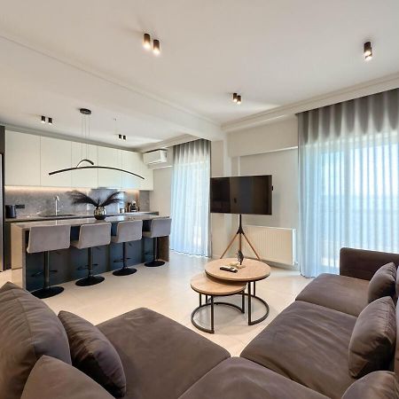 Ferienwohnung Luxury Sea View Retreat Thessaloniki Exterior foto