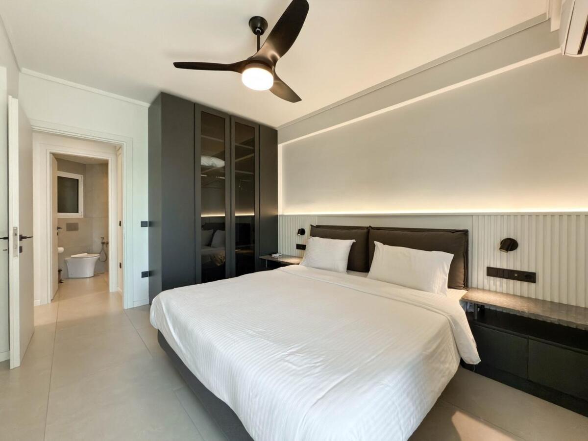 Ferienwohnung Luxury Sea View Retreat Thessaloniki Exterior foto