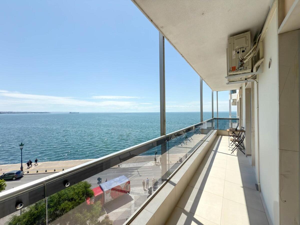 Ferienwohnung Luxury Sea View Retreat Thessaloniki Exterior foto