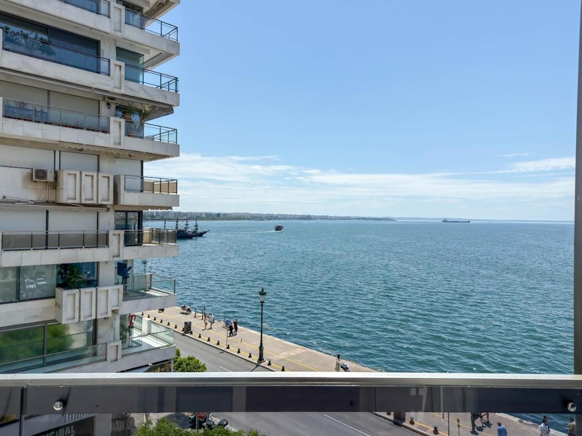 Ferienwohnung Luxury Sea View Retreat Thessaloniki Exterior foto