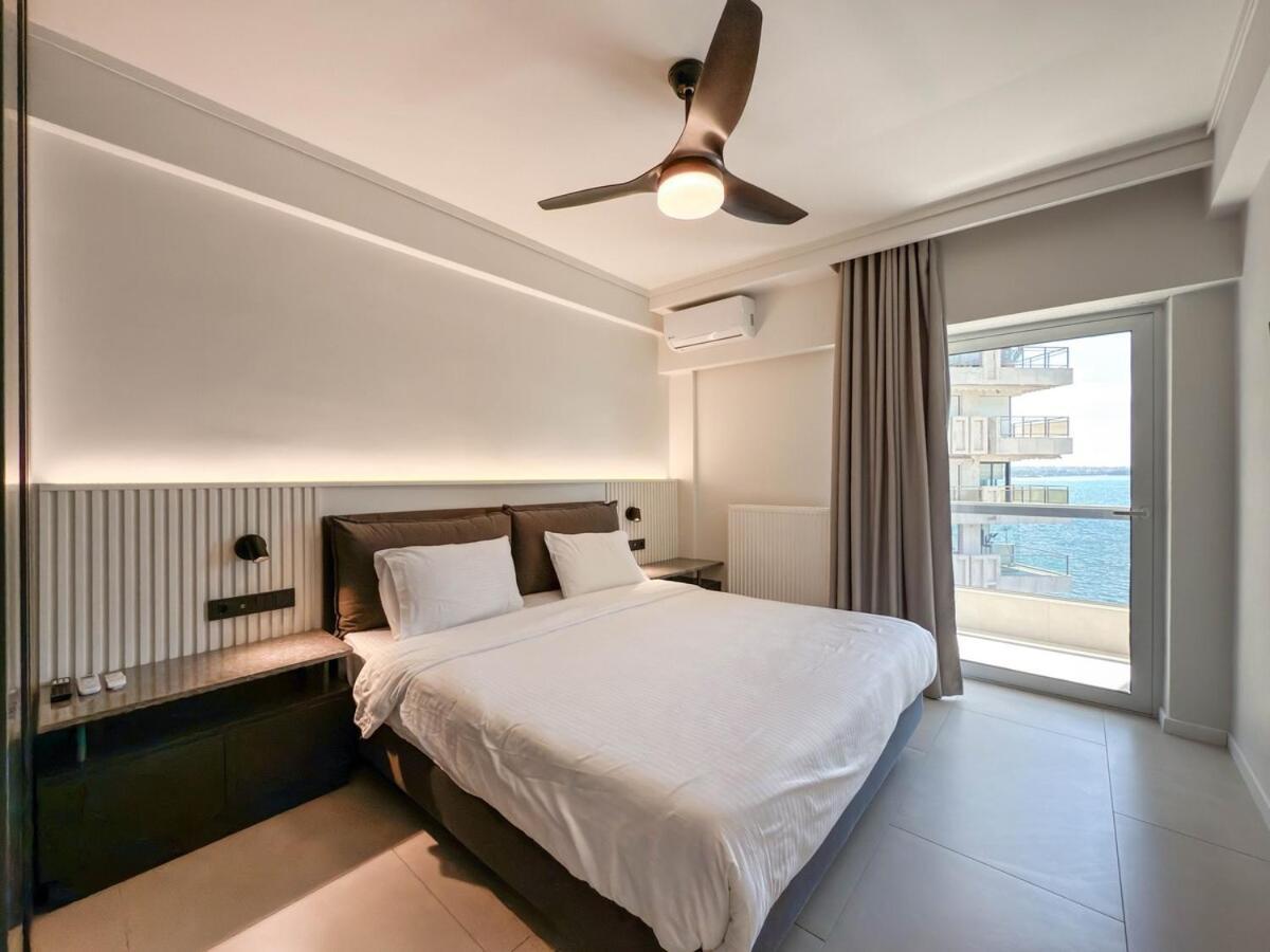 Ferienwohnung Luxury Sea View Retreat Thessaloniki Exterior foto