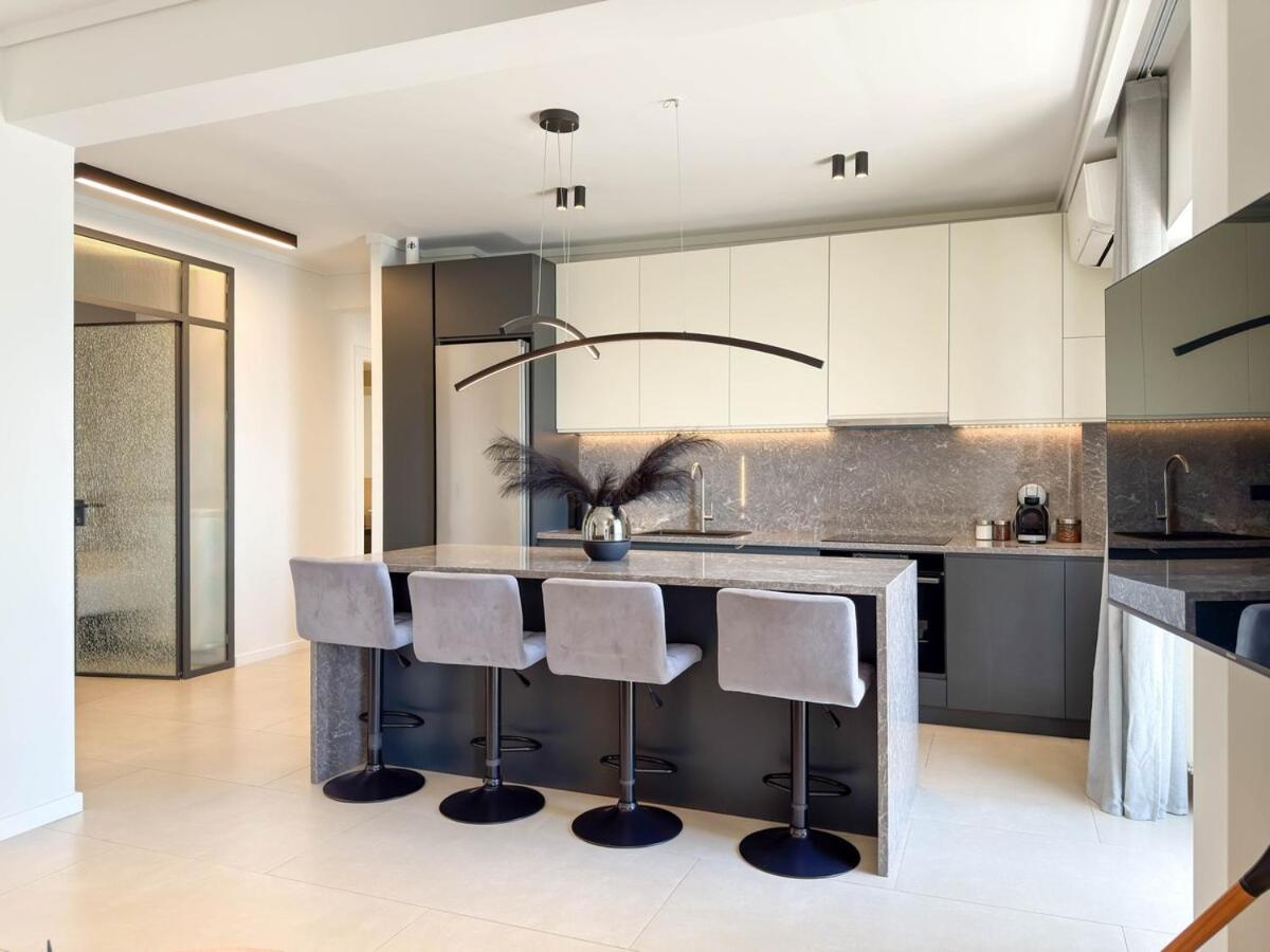 Ferienwohnung Luxury Sea View Retreat Thessaloniki Exterior foto