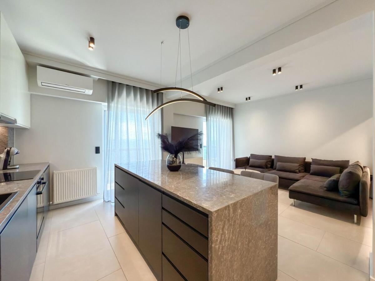 Ferienwohnung Luxury Sea View Retreat Thessaloniki Exterior foto