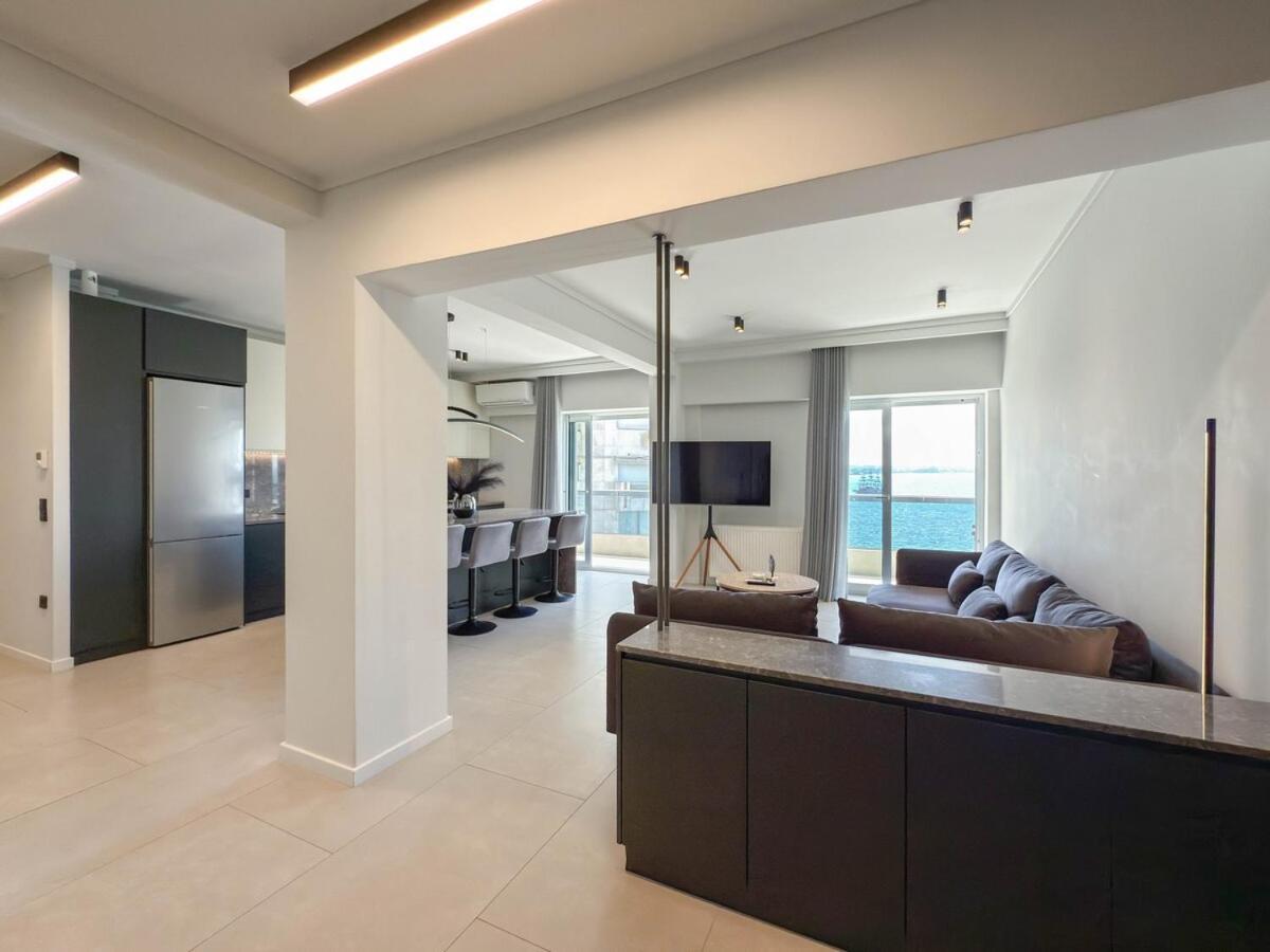 Ferienwohnung Luxury Sea View Retreat Thessaloniki Exterior foto